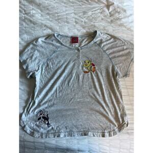 Looney Tunes Pajama Top Tweedy Bird and Sylvester Sz: Medium